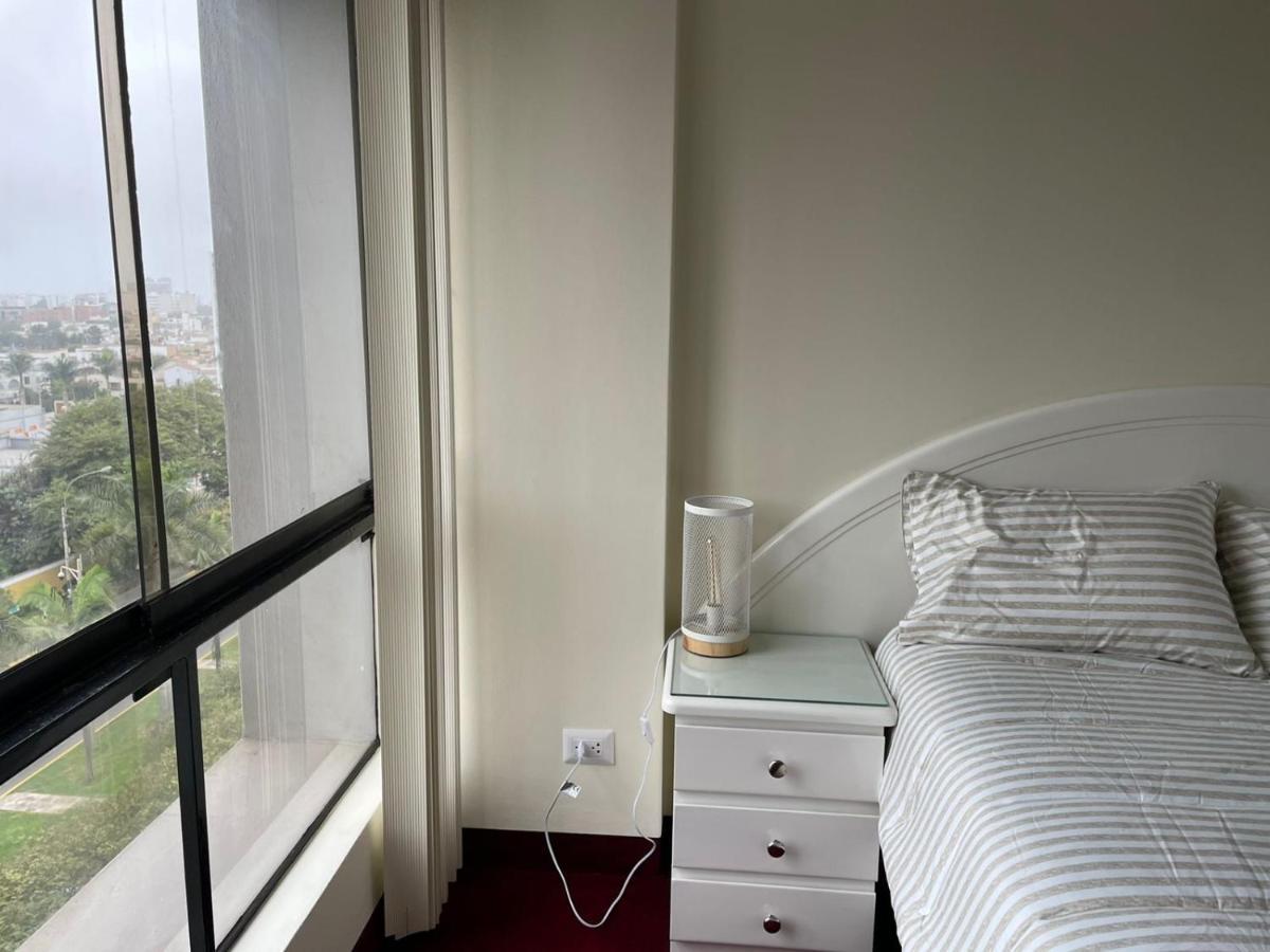 Acogedor Dpto En San Isidro Excelente Vista, Piscina Y Wifi Apartment Лима Екстериор снимка